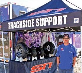 sti yamaha team up for 2013 quad x series, STI Trackside Support