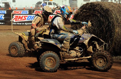 borich makes last lap pass to win maxxis general gncc, Chris Borich and Walker Fowler