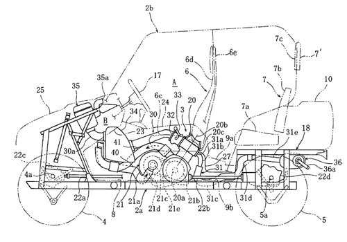 yamaha rhino wish list, Yamaha Rhino Patent