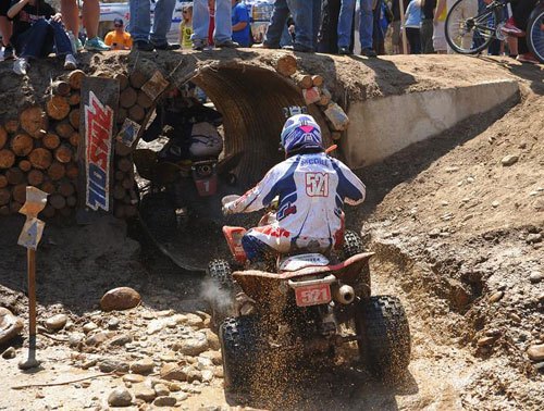 borich stays perfect with win at fmf steele creek gncc, Adam McGill chases Chris Borich