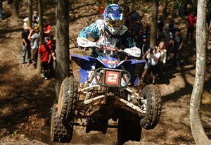 borich uses last lap pass to win big buck gncc, Walker Fowler Big Buck GNCC