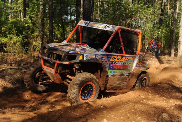 polaris rzrs fill the podium at worcs and gncc, Scott Kiger RZR Big Buck GNCC