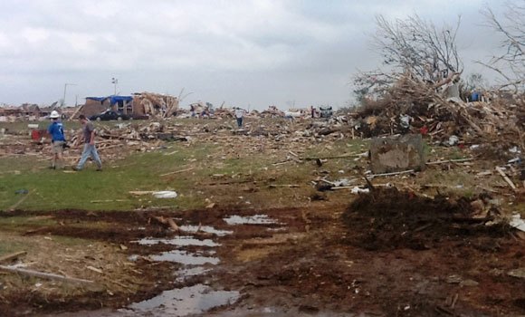 kawasaki donates off road vehicles for oklahoma tornado relief, Moore Oklahoma Damage