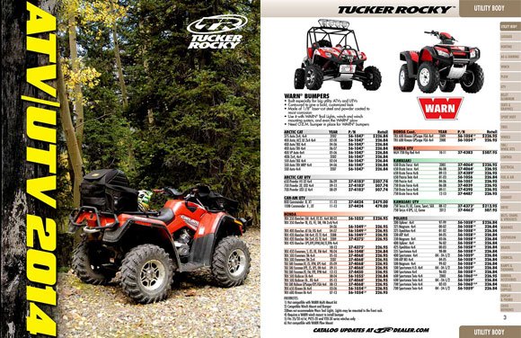 tucker rocky releases 2014 atv and utv catalog, Tucker Rocky 2014 Catalog