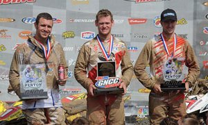 borich back on top at john penton gncc, John Penton GNCC XC1 Podium