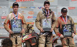 borich back on top at john penton gncc, John Penton GNCC XC1 Podium