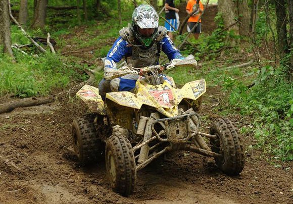 borich leads atv pros into mountaineer run gncc, Chris Borich