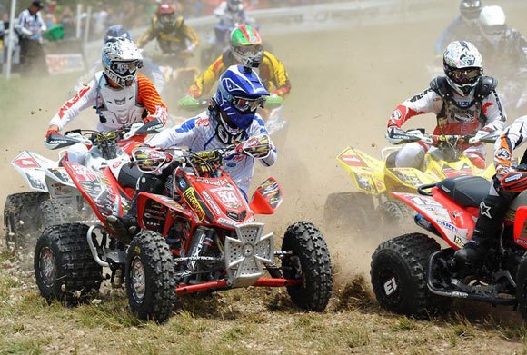 borich leads atv pros into mountaineer run gncc, Adam McGill