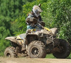 can am racers sweep all 15 podium spots at mountaineer run gncc, Michael Swift Can Am Renegade