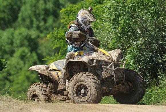 can am racers sweep all 15 podium spots at mountaineer run gncc, Michael Swift Can Am Renegade