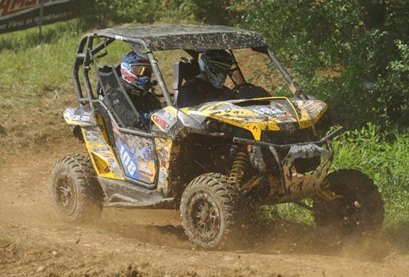 can am racers sweep all 15 podium spots at mountaineer run gncc, Michael Swift Can Am Maverick