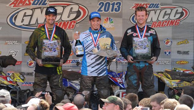 fowler bests borich at snowshoe gncc, Snowshoe GNCC XC1 Podium