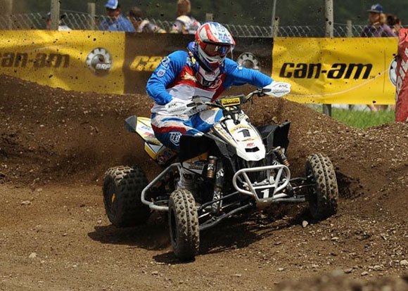 can am race report atvmx round 8 worcs round 6, Travis Spader Unadilla