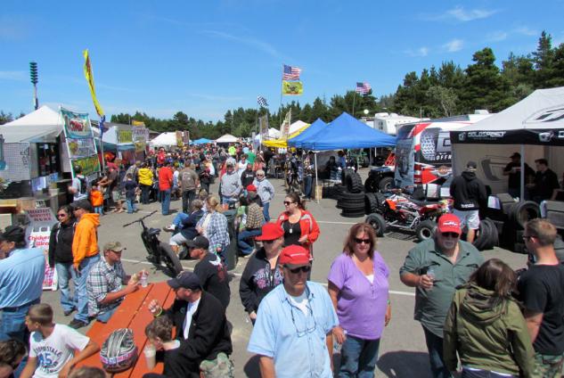 2013 oregon dunefest report, Dunefest Vendor Row