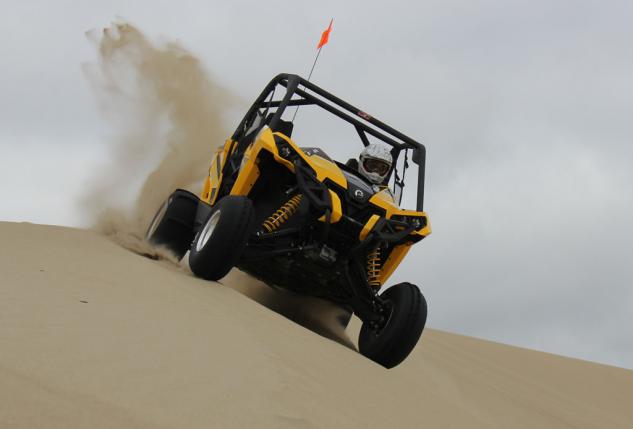 2013 oregon dunefest report, Can Am Maverick Action Dunefest