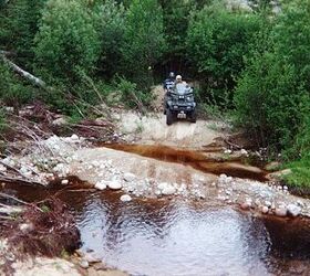 five places to ride atvs in ontario, Cochrane ATV Creek Crossing