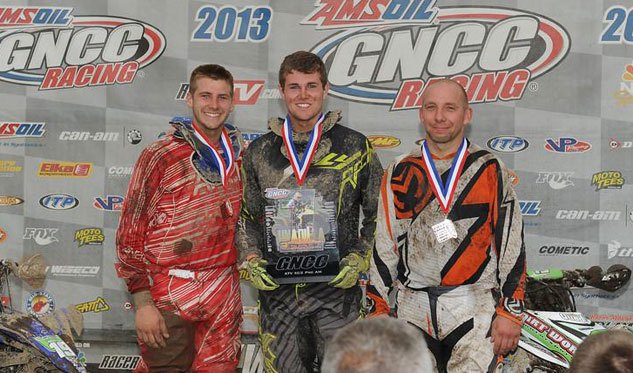 borich edges fowler at unadilla gncc, Unadilla GNCC XC2 Podium