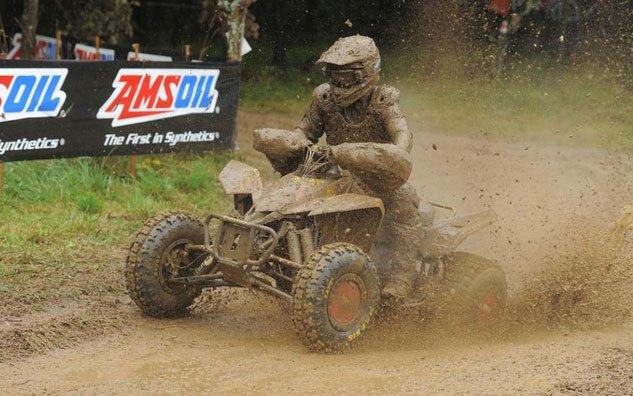 borich clinches fifth straight gncc title, Chris Borich Muddy