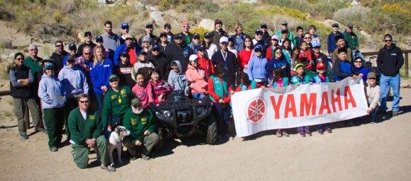 yamaha completes ohv project in san bernardino national forest, Yamaha OHV Project