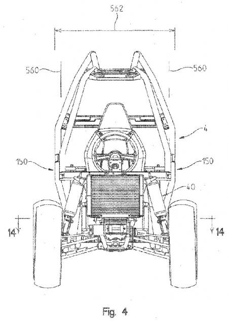is polaris building a single seat rzr, Polairs Patent Front