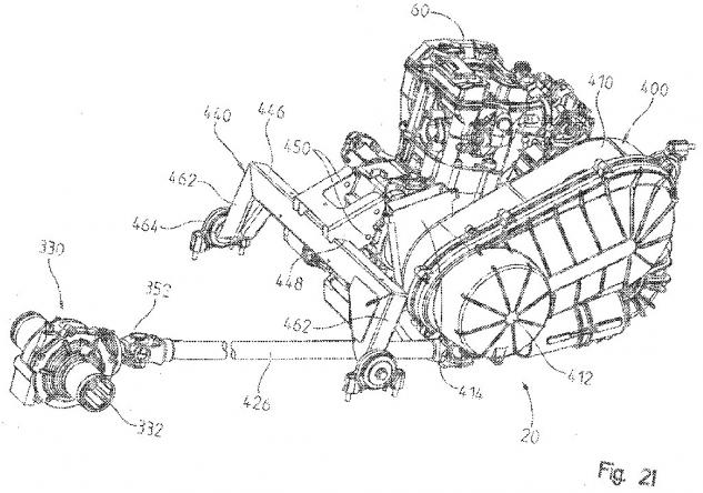 is polaris building a single seat rzr, Polairs Patent Power Train