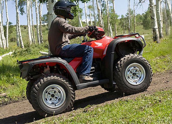 top 10 honda atv and utv innovations, Honda Rubicon Shaft Drive