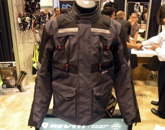 2013 aimexpo rev it neptune and poseidon gtx jackets, REV IT Neptune GTX Jacket