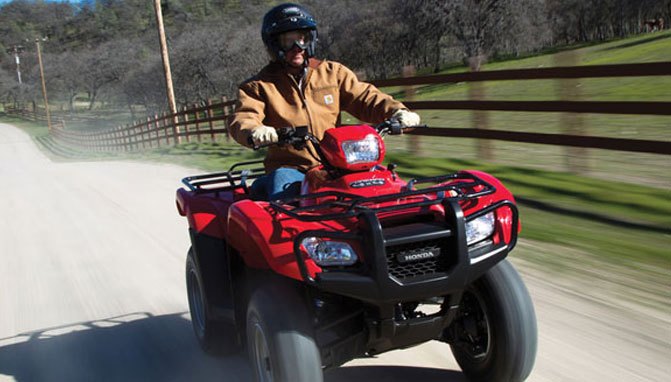 American Honda Recalls 2012-13 Foreman ATVs