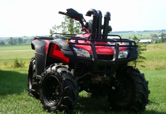 mud riding and honda atvs, Honda Rancher 400 AT Beauty