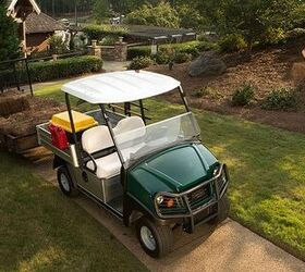 club car unveils new line of carryall utility vehicles, Club Car Carryall Landscaping