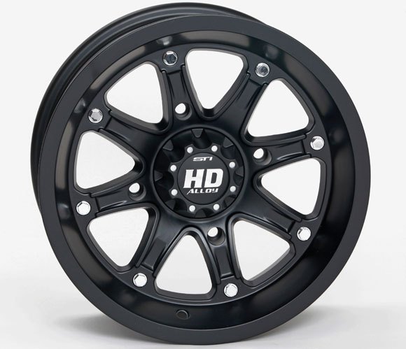 STI Introduces HD4 Ltd. Matte Black Wheels