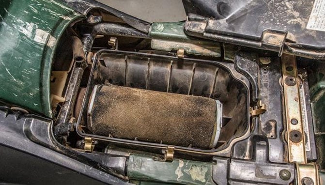 how to clean your atv air filter