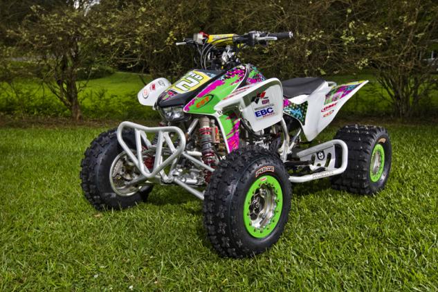 tips for the aspiring atv racer from an aspiring racer, Anna Byrd TRX450R After