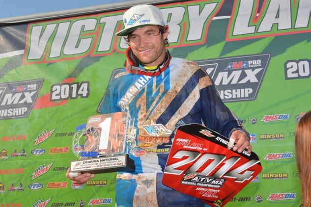 wienen opens 2014 atvmx season with win at aonia pass, Chad Wienen Aonia Pass MX
