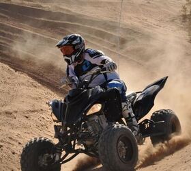 a newbie s guide to atv riding in glamis video, 2014 Yamaha Raptor 700R SE Worm Track