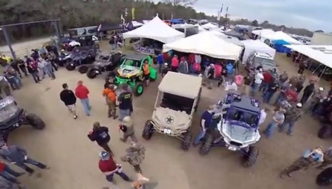 2014 High Lifter Mud Nationals From Above + Video