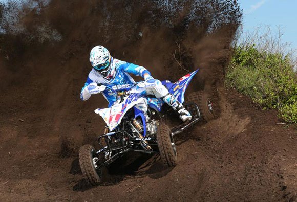 yamaha off to fast start in 2014 atv racing season, Chad Wienen YFZ450R