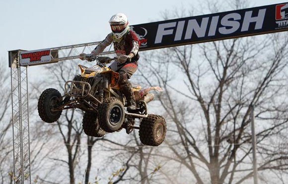 can am racers sweep 44 class at big buck gncc, Joel Hetrick NEATV