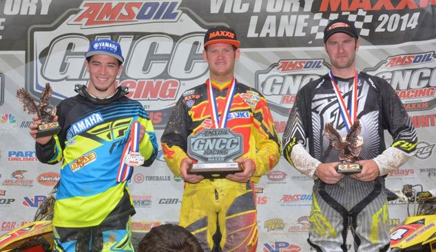 borich outduels fowler and bithell to win limestone 100 gncc, XC1 Podium Limestone 100 GNCC