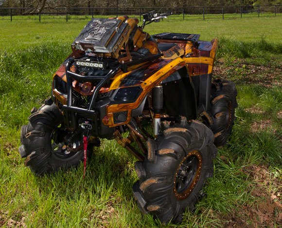 top 10 wildest mud machines, Wild Mud Machines Caged