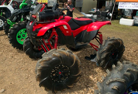 top 10 wildest mud machines, Wild Mud Machines Hi Fi Honda ATV