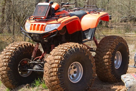 top 10 wildest mud machines, Wild Mud Machines Arctic Cat Big Wheel