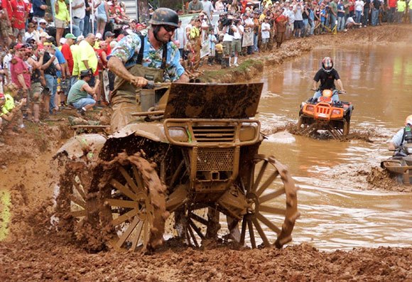 top 10 wildest mud machines, Wild Mud Machines Wagon Wheels