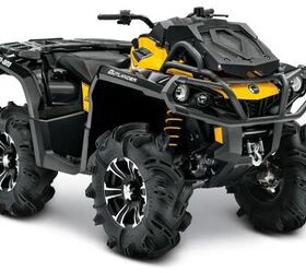 2015 can am atv and utv lineup unveiled, 2015 Can Am Outlander 800R X mr Front Right