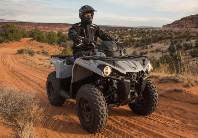 2015 can am atv and utv lineup unveiled, 2015 Can Am Outlander L 450 Grey