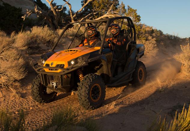 2015 can am atv and utv lineup unveiled, 2015 Can Am Commander 1000 XT P Action