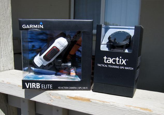 off road riding and tactical training part i, Garmin VIRB Camera and Tactix Watch