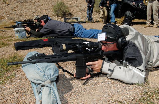 off road riding and tactical training part i, Ruger Rifle Target Practice
