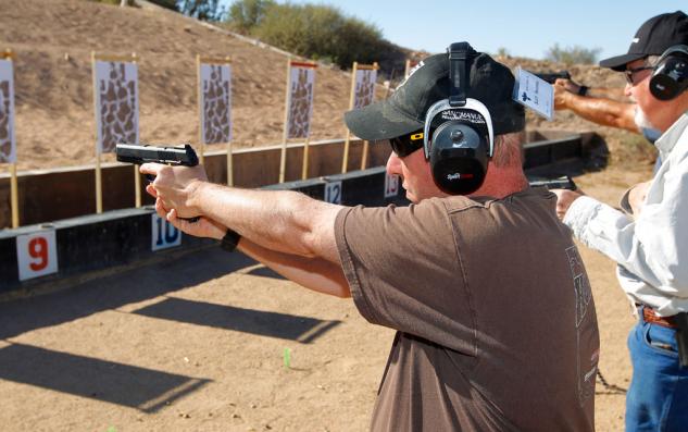 off road riding and tactical training part i, Ruger Pistol Practice