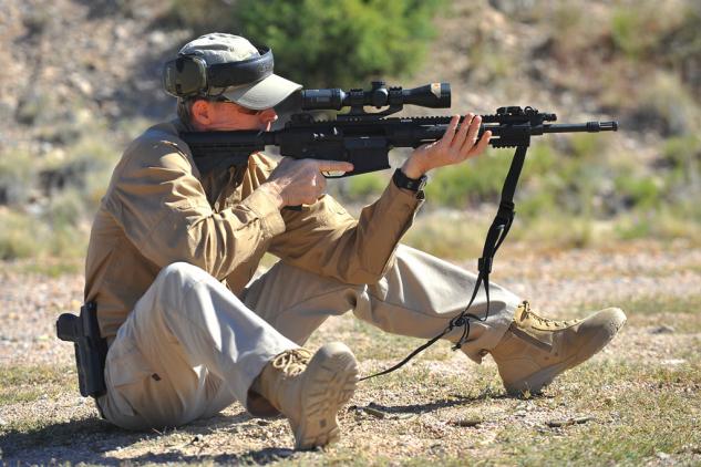 off road riding and tactical training part ii, Gunsite Academy Rifle Stance 6